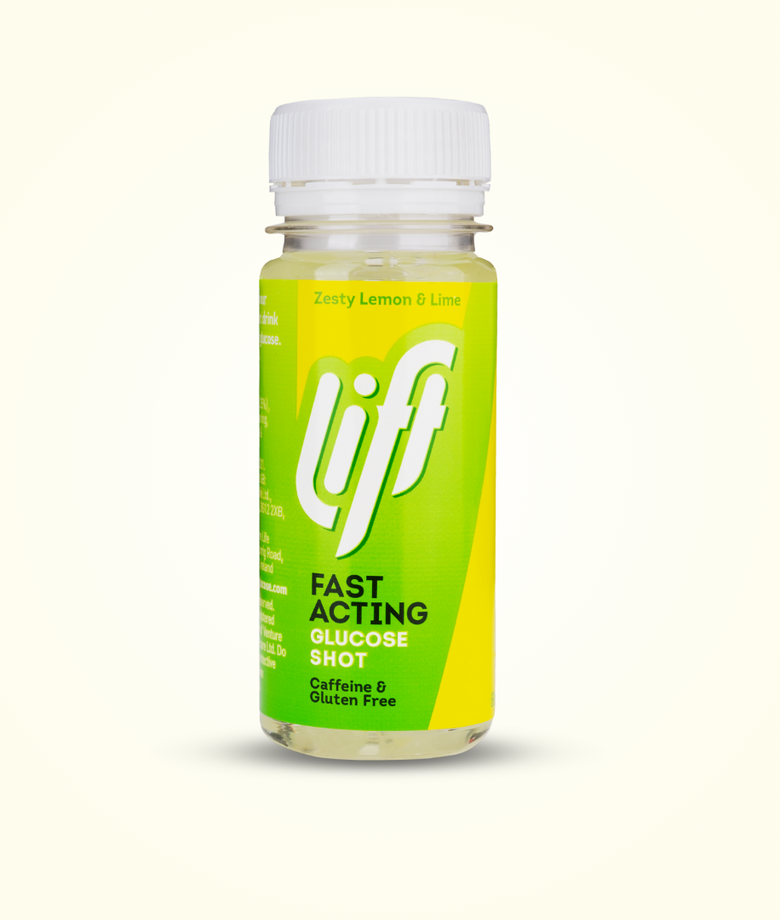 Lift Glucose Shots - Zesty Lemon & Lime - 12 x 60ml