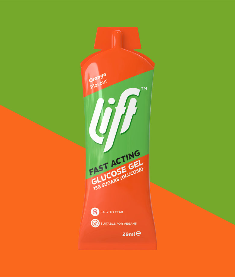 Lift Fast Acting Glucose Gel - Orange
