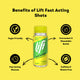 Lift Glucose Shots - Zesty Lemon & Lime - 12 x 60ml