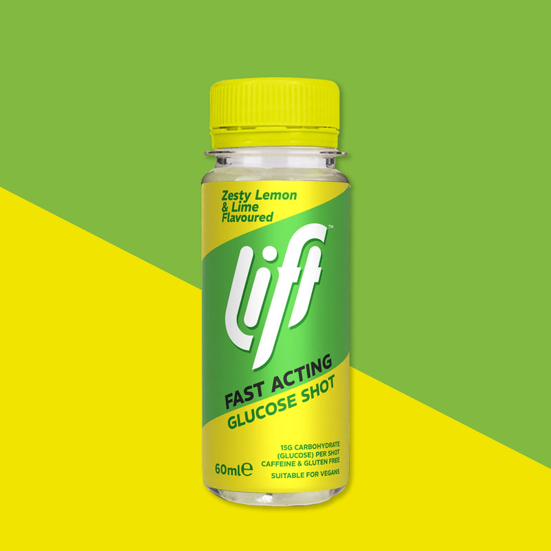 Lift Glucose Shots - Zesty Lemon & Lime - 12 x 60ml