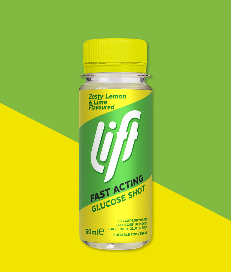 Lift Glucose Shots - Zesty Lemon & Lime - 12 x 60ml