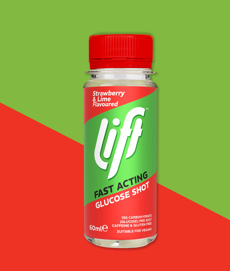 Lift Glucose Shots - Strawberry & Lime - 12 x 60ml