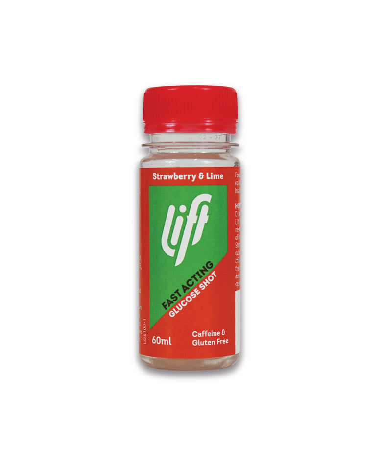 Lift Glucose Shots - Strawberry & Lime - 12 x 60ml