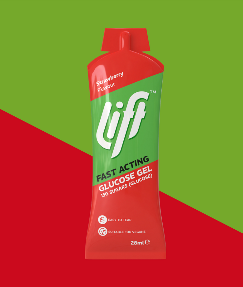 Lift Fast Acting Glucose Gel - Strawberry